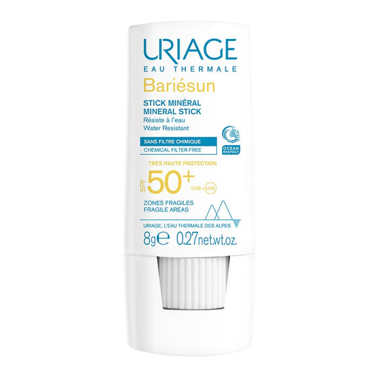 Uriage Bariésun Mineral Stick Spf50+ Fragile Areas 8g (0,28oz)