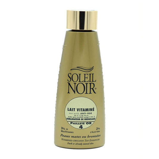 Soleil Noir Vitamined Milk Tan Enhancer Sfp 4 Pailleté or  150ml (5,07fl oz)