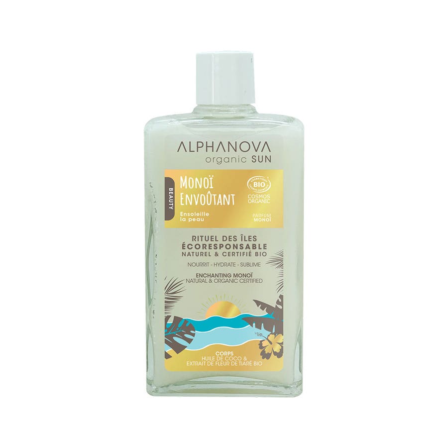 Alphanova Sun Enchanting Organic Monoi  100ml (3,38fl oz)