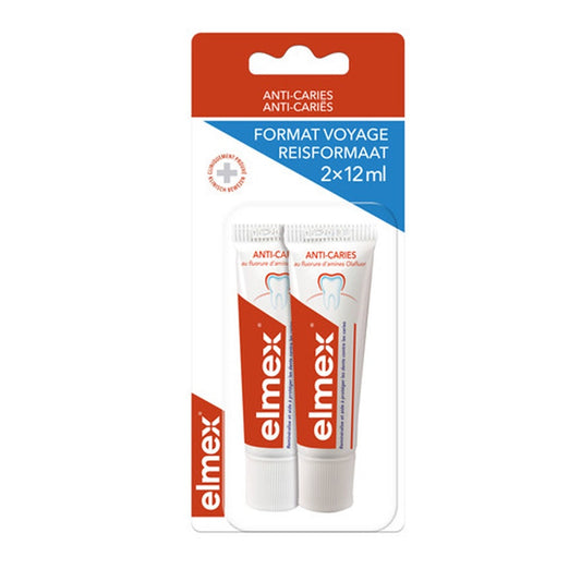 Elmex Elmexteeth Care Travel Kit 2x12ml