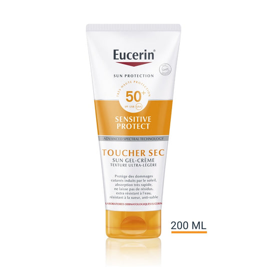 Eucerin Sun Protection Gel-Crème Spf50+ Oil Control Dry Touch 200ml (6,76fl oz)