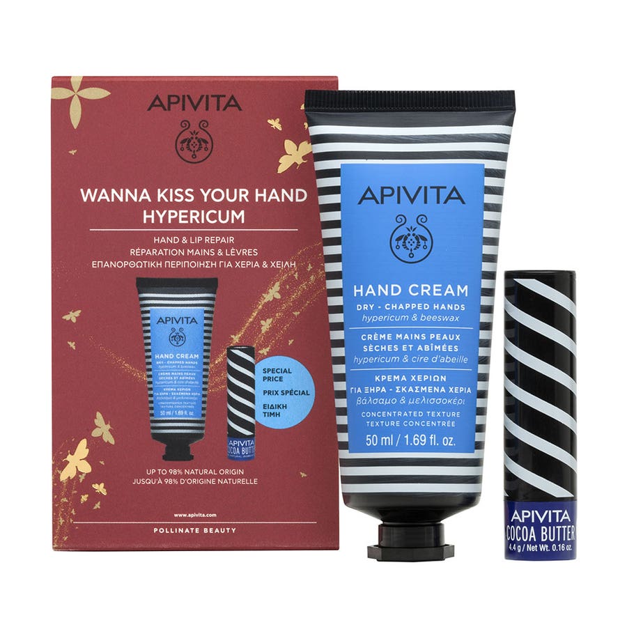 Apivita Coffret Wanna Kiss Your Hand Hypericum