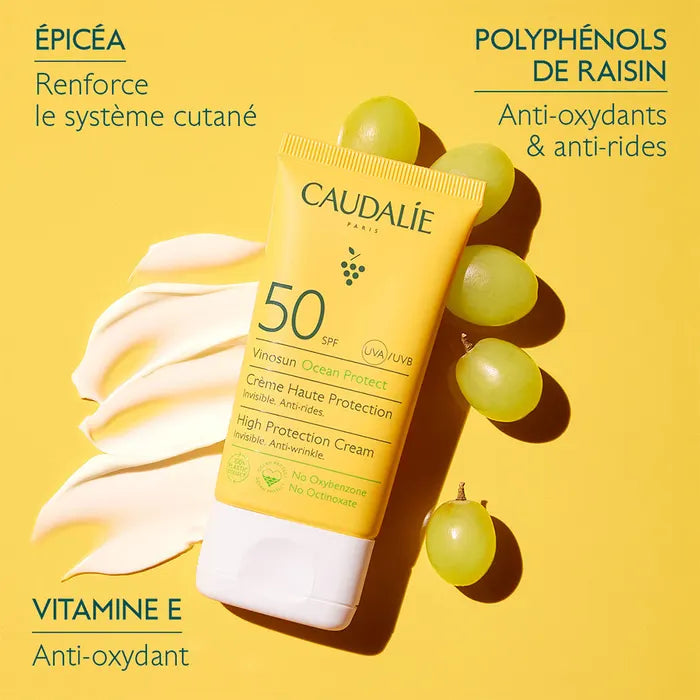 High Protection Cream SPF50 50ml Vinosun Caudalie