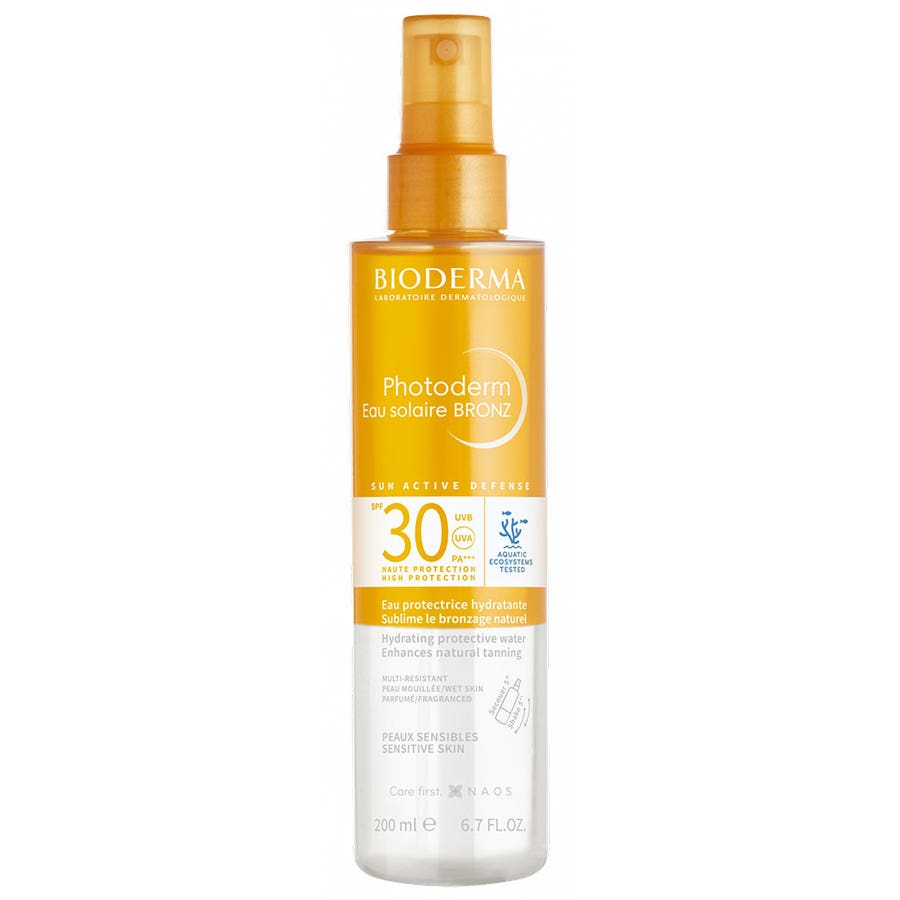 Bioderma Photoderm Sun Water Bronz SPF30 Sensitive skin 200ml (6,76fl oz)