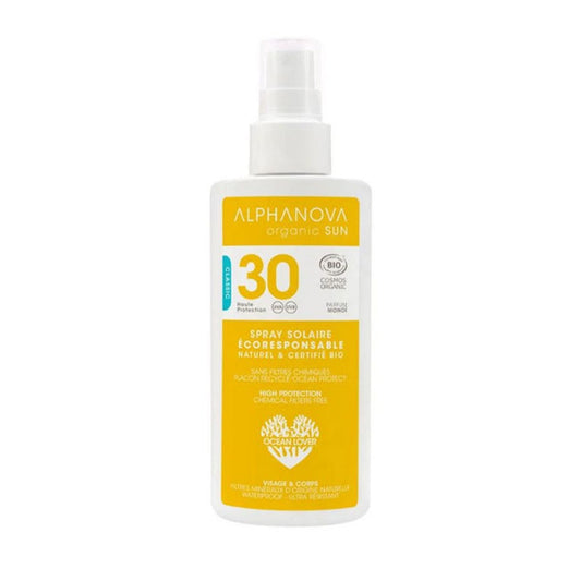 Alphanova Sun Spf30 Bio Parfum Monoi 125g (4,40oz)