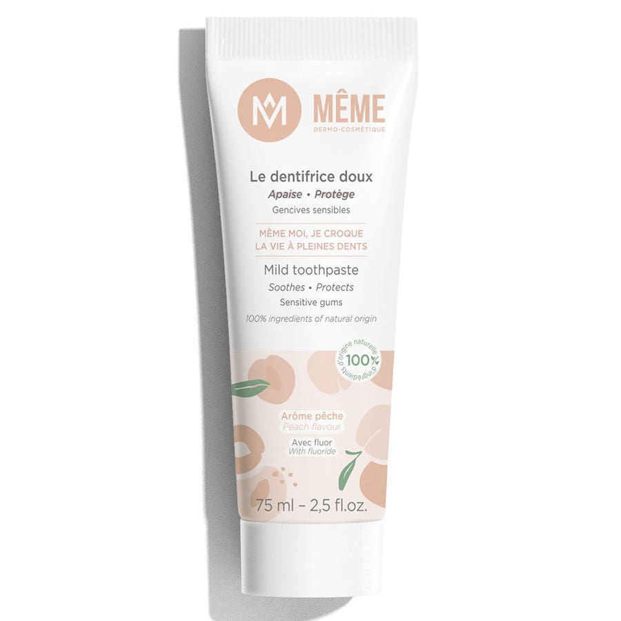 MÊME Gentle Toothpaste Peach flavour 75ml (2.53fl oz)