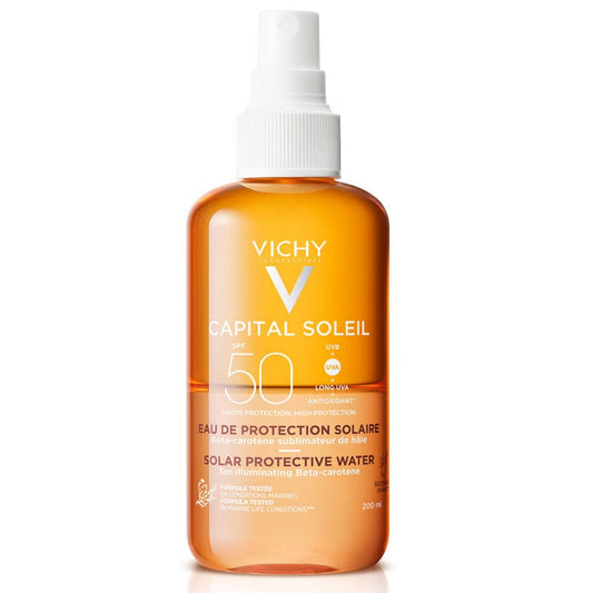 Vichy Capital Soleil Sun Protection Water Gorgeous Tan SPF50 Vichy 200ml (6,76fl oz)