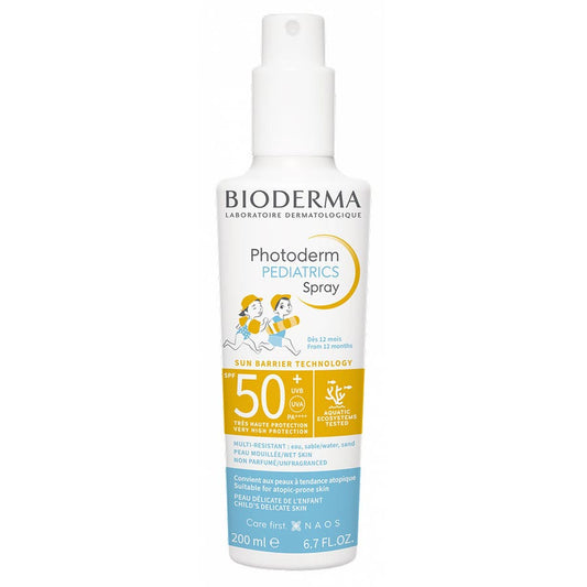 Bioderma Photoderm Kids SPF50+ Spray Delicate Skin 200ml (6.76fl oz)