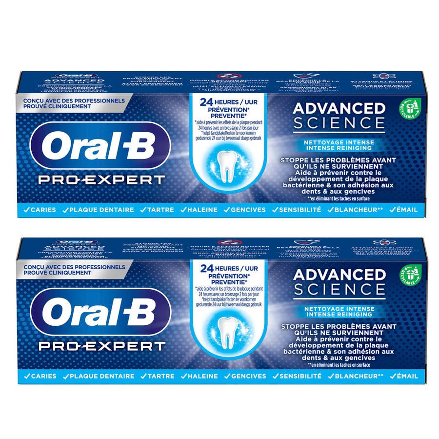 Oral-B Oral-B Pro Expert 24-hour Protection Pack 75ml x2 (2.53fl oz x2)