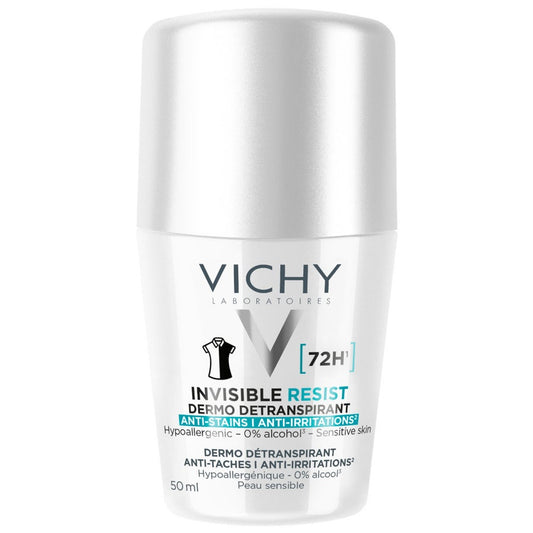 Vichy Deodorants Invisible Resist Détranspirant Anti Irritations 72h  50ml (1.69fl oz)