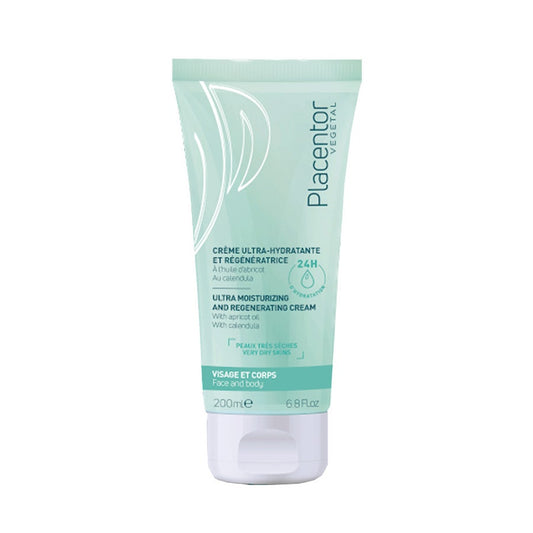 Placentor Ultra Moisturizing And Regenerating Cream 200ml (6,76fl oz)