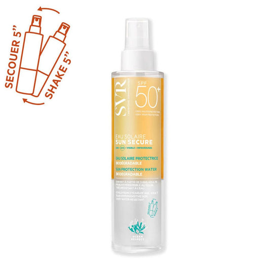 Svr Sun Secure Biodegradable Protective Sunscreens Water SPF50 200ml (6,76fl oz)