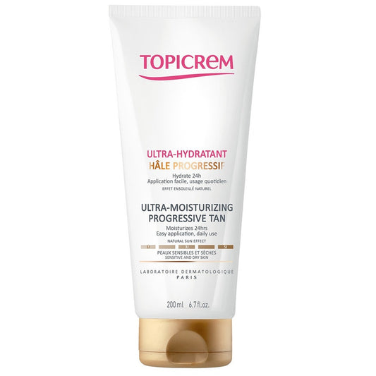 Topicrem Ultra-Moisturizing Progressive Tan  200ml (6,76fl oz)