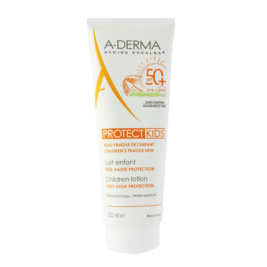 A-Derma Protect Kids Sun lotion Spf50+ Kids 250ml (8,45fl oz)