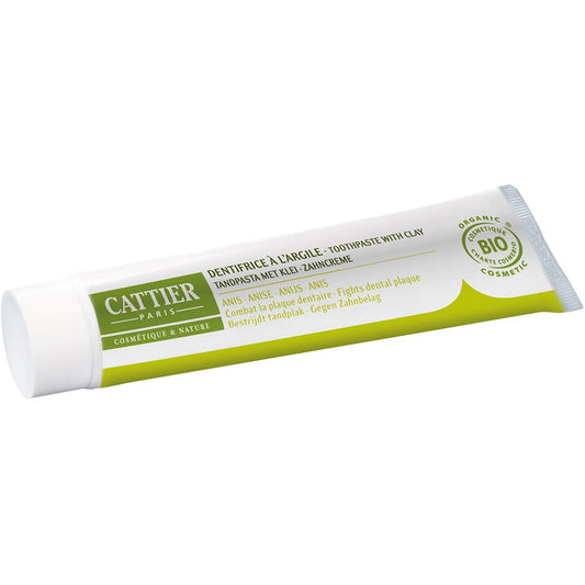 Cattier Toothpaste Dentargile Anis Antitartar 75ml (2.53fl oz)