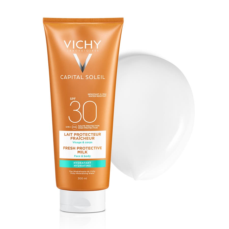 Vichy Capital Soleil Hydrating Milk Spf 30 Visage et Corps 300ml (10.12fl oz)