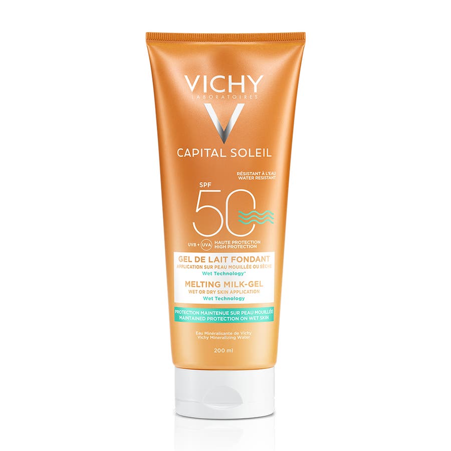 Vichy Idéal Soleil Ultra-Melting Milk-gel SPF50 200ml (6.76fl oz)