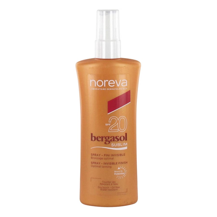 Bergasol Bergasol Expert Sunspray Spf20 Invisible Finish 125ml (4,22fl oz)