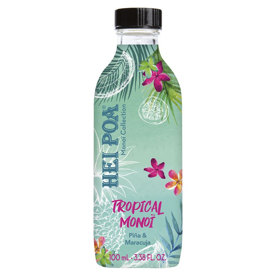 Hei Poa Monoï Collection Tropical Monoï Piña and Maracuja  100ml (3,38fl oz)