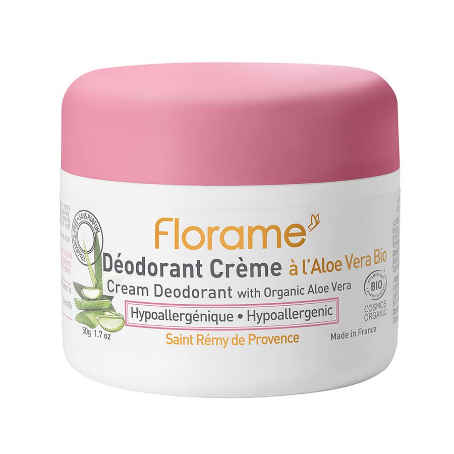 Florame Deodorant Cream Hypoallergenic Bio  50g (1.76oz) Florame  50g (1.76oz)