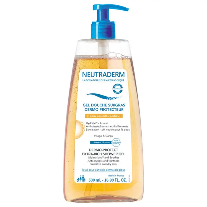 Neutraderm Extra Rich Shower Gel Dermo Protect Dry and Sensitive Skin