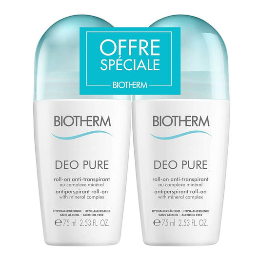 Biotherm Deo Pure Deo Pure Roll-on Anti-transpirant 2x 75ml (2.53fl oz)