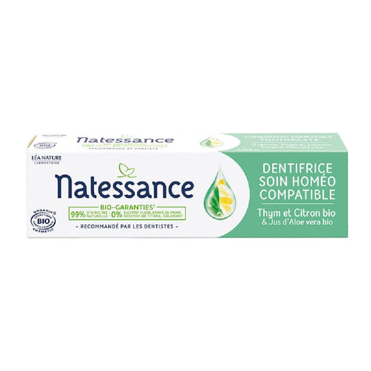 Natessance Homeo-compatible Care Toothpaste 75ml (2.53fl oz)