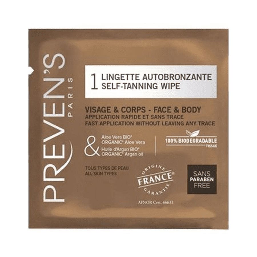 Preven's Self-tanning lingette 1 unite