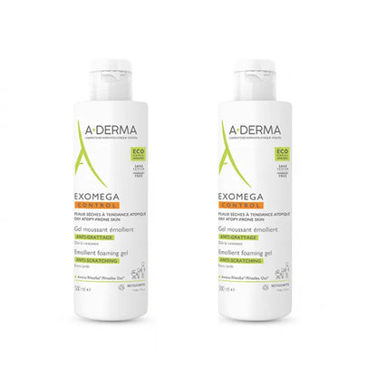 A-Derma Exomega Control Emollient Foaming Gel