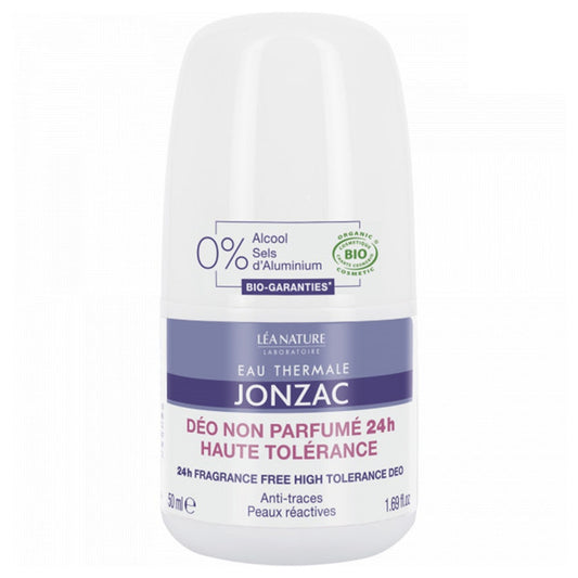 Eau thermale Jonzac 24-hour Perfumes-free Deodorant with high Bioes tolerance  50ml (1.69fl oz)