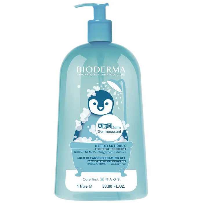 Bioderma ABCDerm Gel Moussant Mild Cleansing Foaming Gel