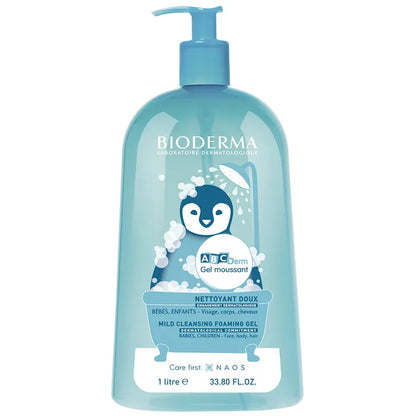 Bioderma ABCDerm Gel Moussant Mild Cleansing Foaming Gel