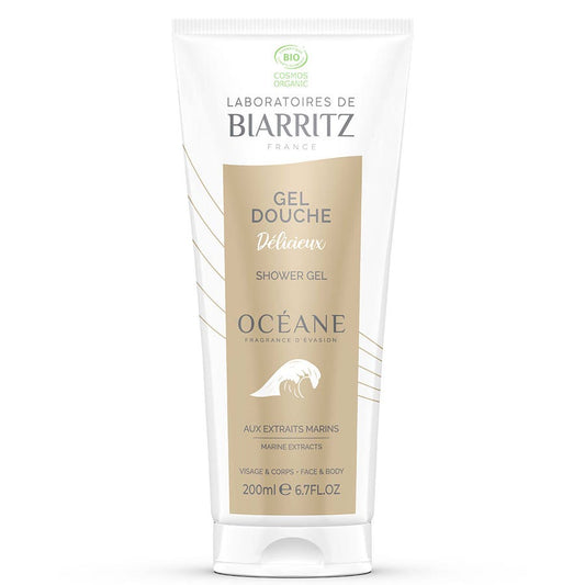 Laboratoires De Biarritz Océane Face & Body Shower Gel aux Extraits Marins 200ml (6.76fl oz)