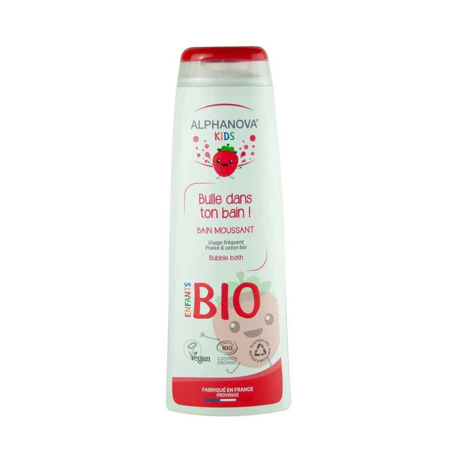 Bioes Foaming Bath Bulle Dans Ton Bath 250ml Strawberry Alphanova