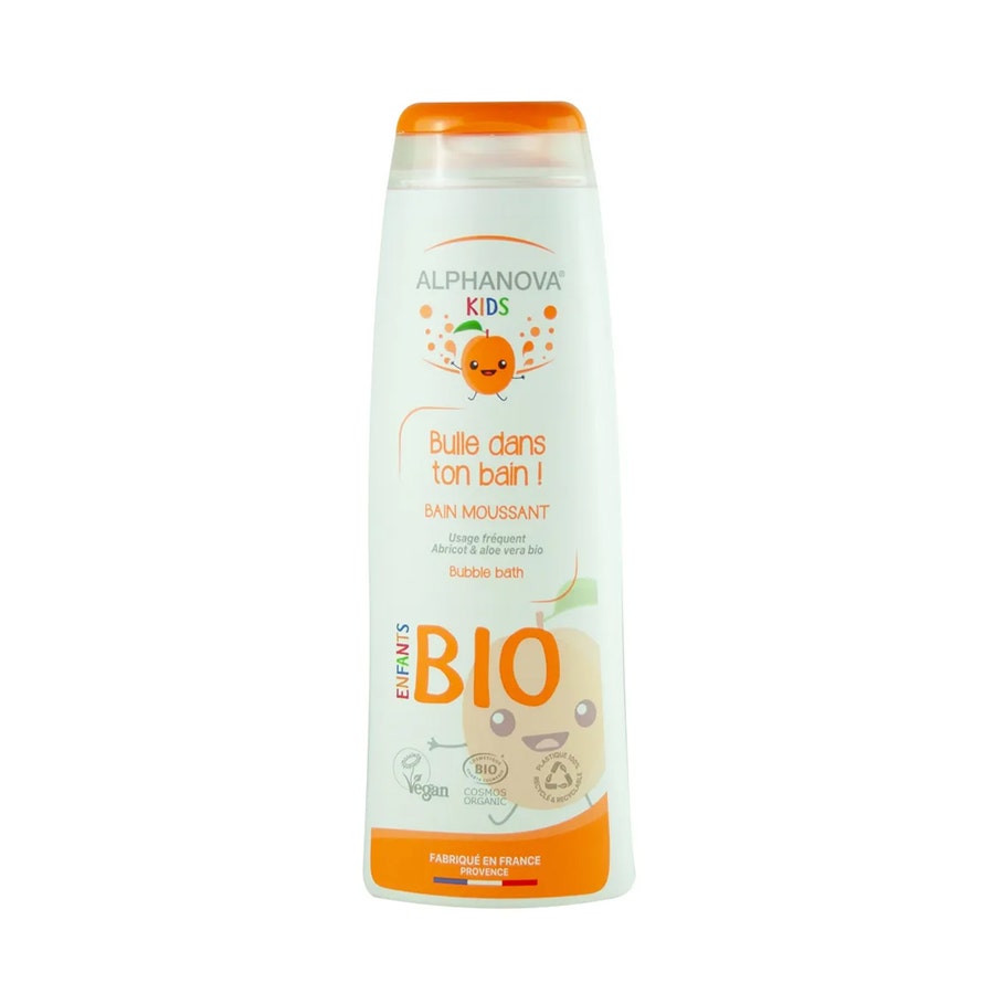 Bioes Foaming Bath Bulle Dans Ton Bath 250ml Apricot Alphanova