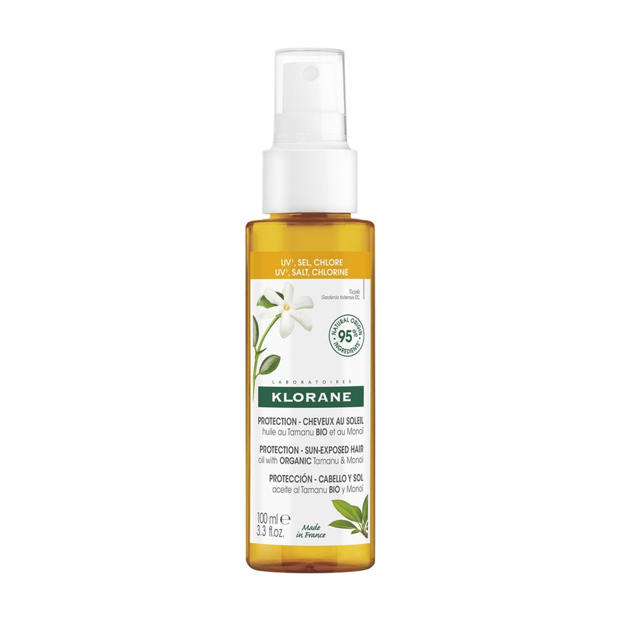 Protective Capillary Oil with Organic Tamanu and Monoï Klorane