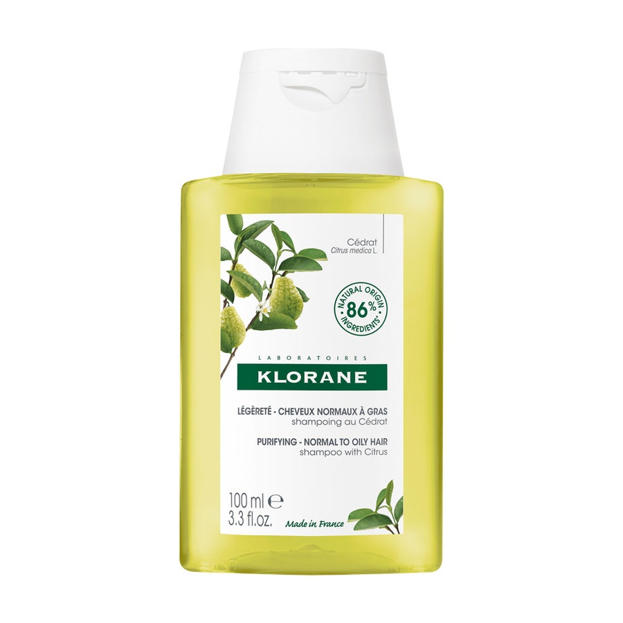 Lightness Sanitizing Shampoo 100ml Normal hair that regrays quickly Klorane