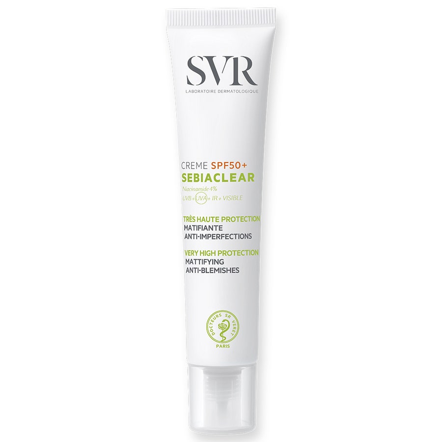 Spf50 Matifying Sun Protection Cream 40ml Sebiaclear Svr