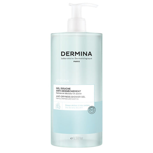 Dermina Atolina Soothing Shower Gel 1l (33.81fl oz)