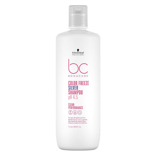 Shampoos 1000 ml PH 4.5 Color Freeze BC Bonacure White and lightened hair Schwarzkopf Professional