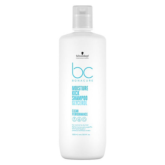 Shampooing 1000 ml Hyaluronic Moisture Kick BC Bonacure Cheveux normaux à secs Schwarzkopf Professional