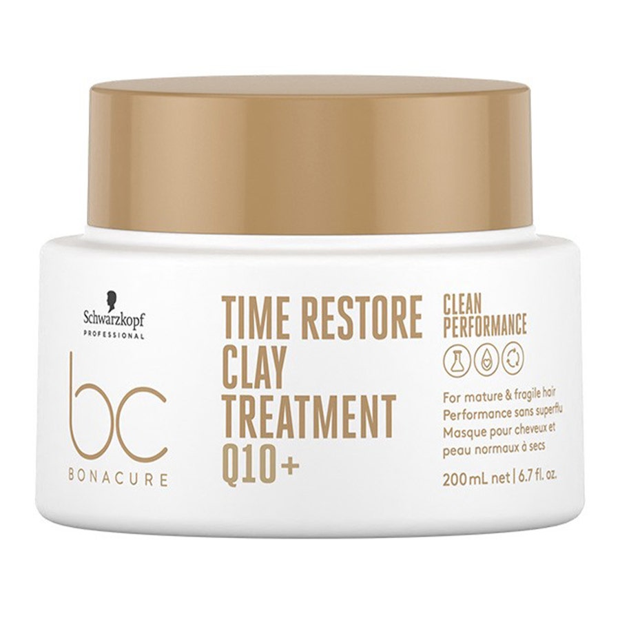 Clay Masks 200 ml Time Restore BC Bonacure Mature hair Schwarzkopf Professional