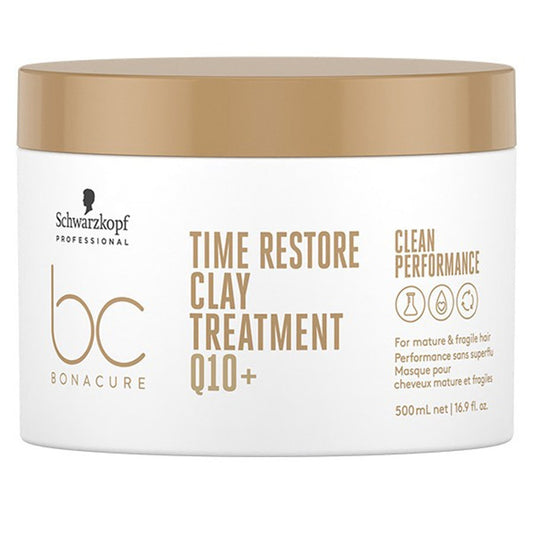 Clay Masks 500 ml Time Restore BC Bonacure Mature hair Schwarzkopf Professional