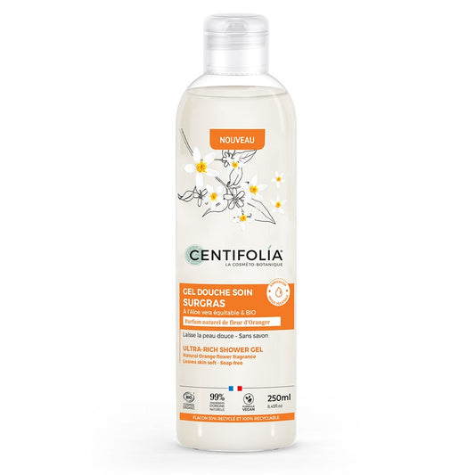 orange blossom-scented superfatted shower gel 250ml Centifolia