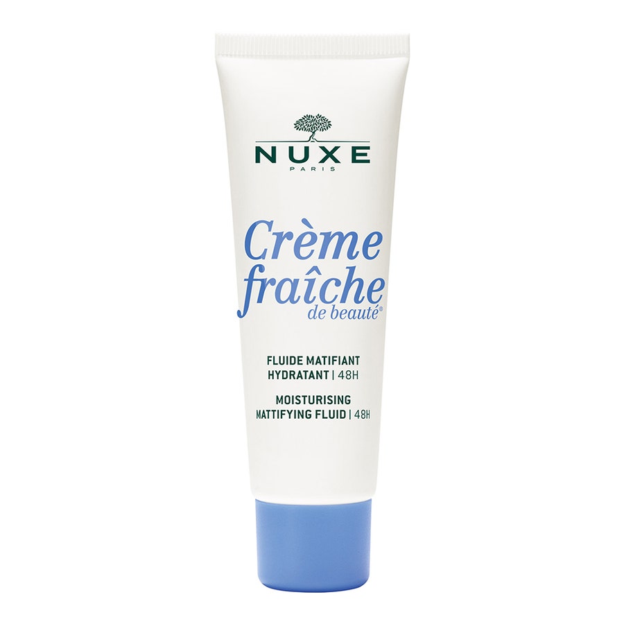 48h Moisturizing Mattifying Fluid 50ml Creme Fraîche De Beaute Nuxe