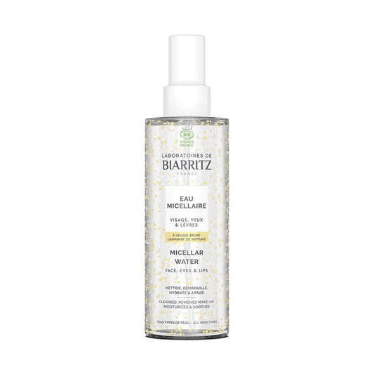 Organic Micellar Water 200ml Face, Eyes and Lips Laboratoires De Biarritz