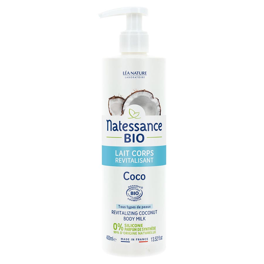 Coconut Revitalizing Body Lotion 400ml Natessance