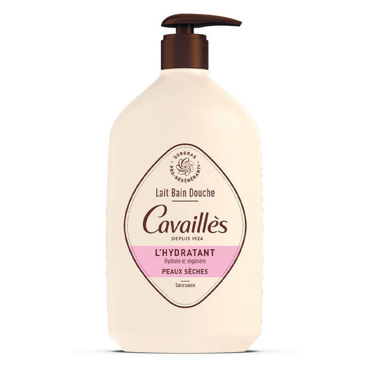 Hydrating Bath & Shower Milk 1L Dry Skin Rogé Cavaillès