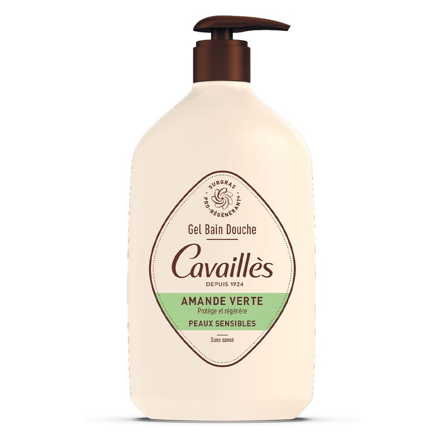 Green Almond Bath & Shower Gel 1L Rogé Cavaillès