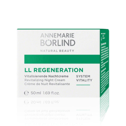 Revitalizing Face Night Cream 50ml LL Regeneration Tired Skin AnneMarie Börlind